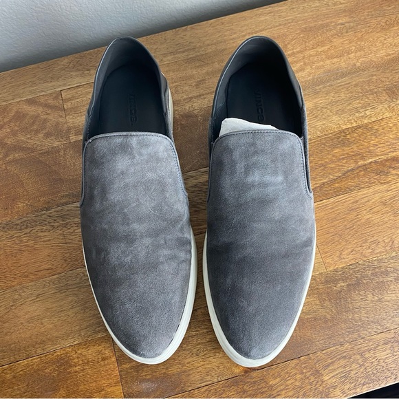 Vince Garvey Sneaker Grey Suede Pointed Toe Size 9.5. - Picture 3 of 11
